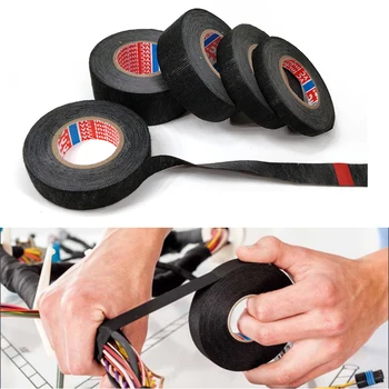 1 pc hittebestendig Kabelboom Tape Looms Kabelboom Doek Stof Tape Lijm Kabel Bescherming 9/15/19/25/32mm x 15 M flame retardant
1 pc hittebestendig Kabelboom Tape Looms Kabelboom Doek Stof Tape Lijm Kabel Bescherming 9/15/19/25/32mm x 15 M flame retardant