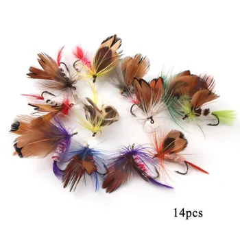 64pcs/set Fishing Bait False Insect Shape Artificial Lure Feather With Single Barbed Fishhook Waterproof Storage Box Lures HX02
64pcs/set Fishing Bait False Insect Shape Artificial Lure Feather With Single Barbed Fishhook Waterproof Storage Box Lures HX02