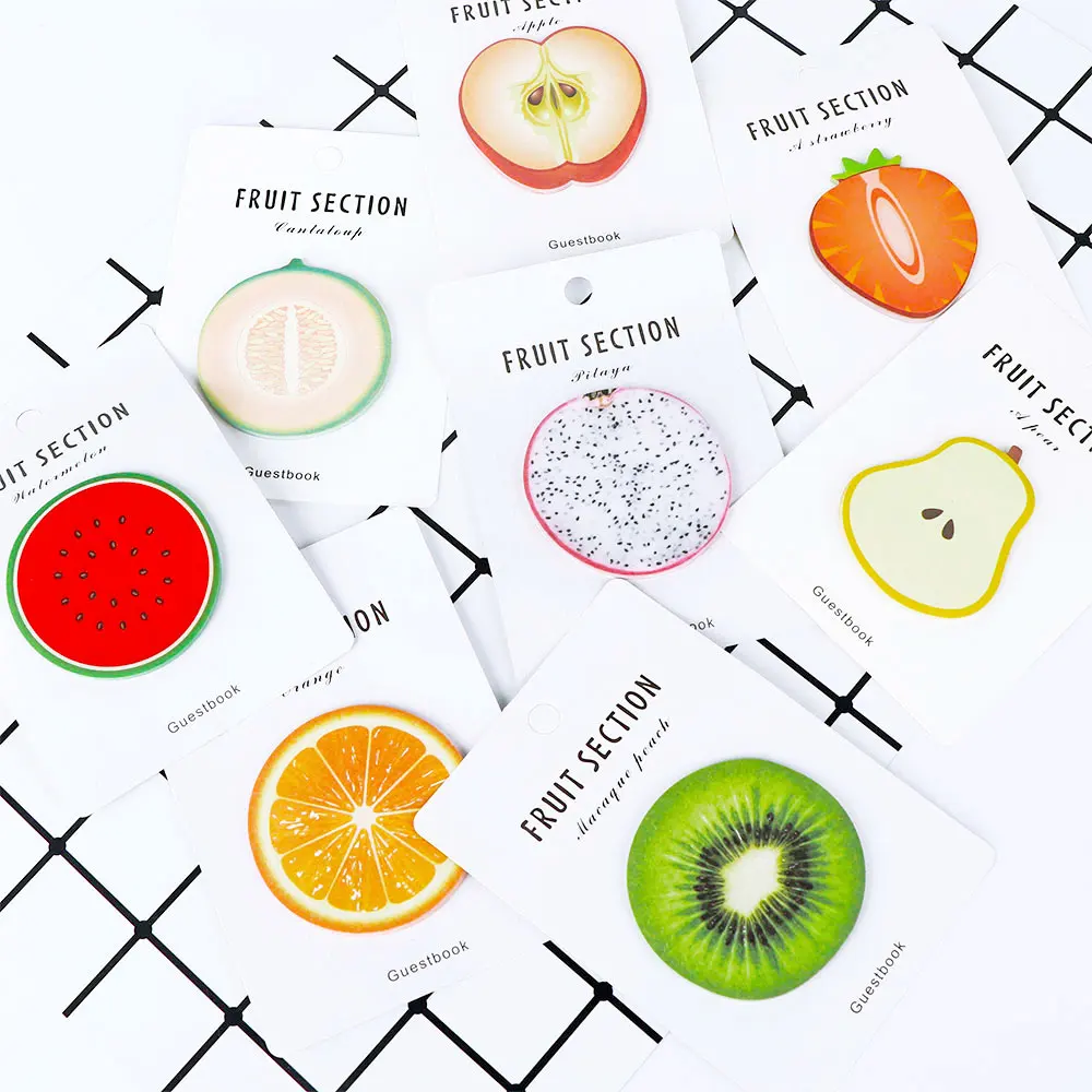 Cute 30 Sheets Fresh Fruit Memo Pad Sticky Notes Memo Notepad Bookmark Paper Sticker Kids Students School Office Supply
Cute 30 Sheets Fresh Fruit Memo Pad Sticky Notes Memo Notepad Bookmark Paper Sticker Kids Students School Office Supply