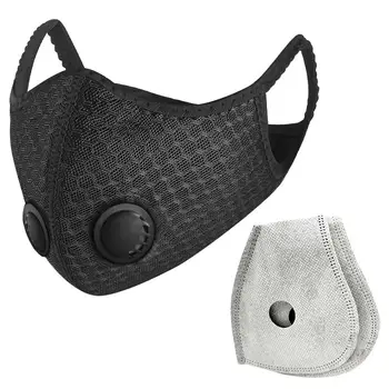 Dustproof Masks Silicone PM2.5 Protective Masks 5 Layers Activated Carbon Filtering Pollen Particles With Replacement Filter 
Dustproof Masks Silicone PM2.5 Protective Masks 5 Layers Activated Carbon Filtering Pollen Particles With Replacement Filter