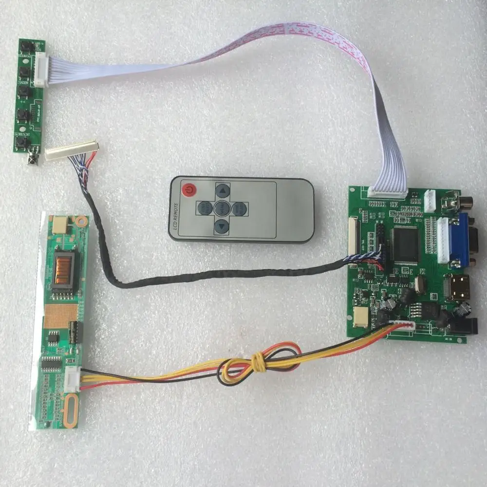 Work For Kit Controller board VGA Screen 17.1" For LP171WP4/LP171WP4-TLQ2 DVI 30pin 1440Ч900 Panel monitor LED remote 2AV LCD
Work For Kit Controller board VGA Screen 17.1" For LP171WP4/LP171WP4-TLQ2 DVI 30pin 1440Ч900 Panel monitor LED remote 2AV LCD