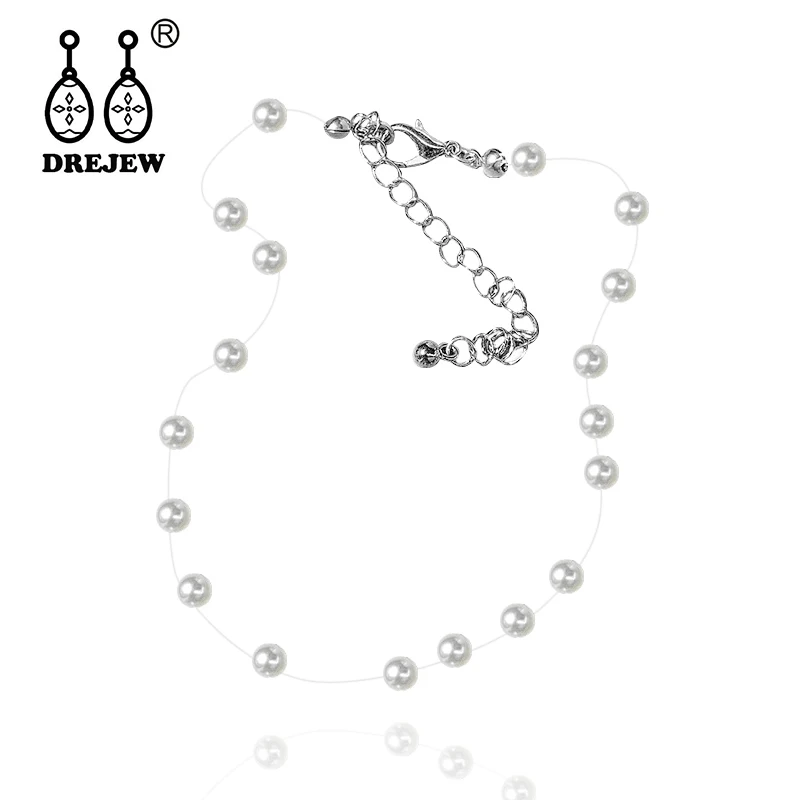 DREJEW Strand Pearl Statement Choker 2019 Crystal Chain Necklace for Women Friend Custom Collares Bijoux boho Jewelry HN172
DREJEW Strand Pearl Statement Choker 2019 Crystal Chain Necklace for Women Friend Custom Collares Bijoux boho Jewelry HN172