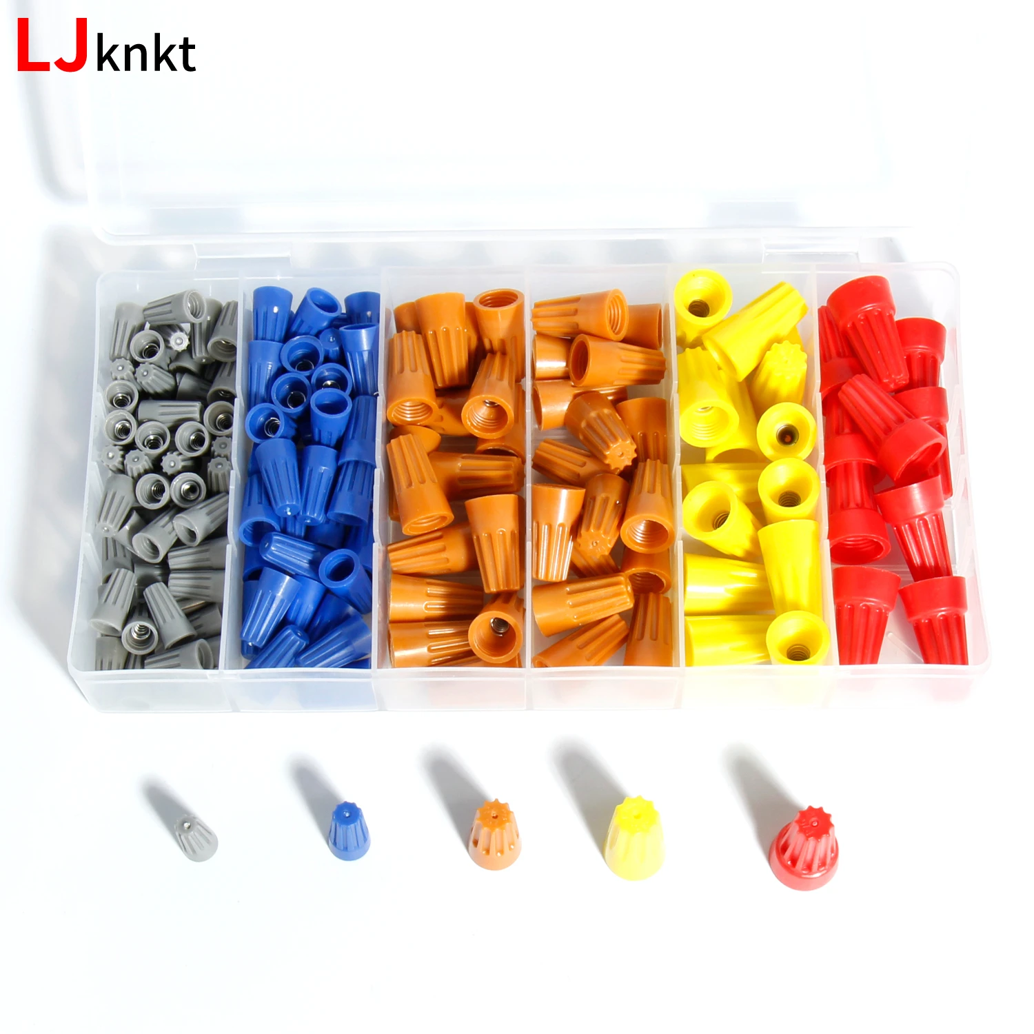 Wire Connection Screw Twist Connector Cap Insert Nut Spring Terminals Rotating Kit 160/100Pcs in box Electrical Terminal
Wire Connection Screw Twist Connector Cap Insert Nut Spring Terminals Rotating Kit 160/100Pcs in box Electrical Terminal