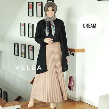 Fashion Women's Chiffon Stripe Pleated Skirt Women Tunic Middle East Ramadan Arab Kaftan Islamic Clothing Faldas Mujer Moda
Fashion Women's Chiffon Stripe Pleated Skirt Women Tunic Middle East Ramadan Arab Kaftan Islamic Clothing Faldas Mujer Moda