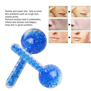 New Beauty Massage Ice Hockey Energy Beauty Crystal Ice Massage Roller Massager For Face Globes Cooling Ball R3J2
New Beauty Massage Ice Hockey Energy Beauty Crystal Ice Massage Roller Massager For Face Globes Cooling Ball R3J2