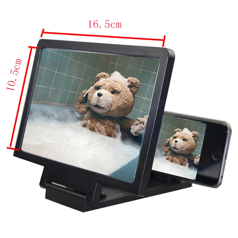 Mobile Phone 3D Screen Amplifier Magnifying HD Stand For Video Folding Screen Enlarged Eyes Protection Phone Holder
Mobile Phone 3D Screen Amplifier Magnifying HD Stand For Video Folding Screen Enlarged Eyes Protection Phone Holder