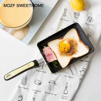 Rectangular Frying Pan For Gas Cooker Induction Cooker Amagoyaki Omelette Black Non-Stick Pan Fry Egg Pan Pancake Kitchen Pot
Rectangular Frying Pan For Gas Cooker Induction Cooker Amagoyaki Omelette Black Non-Stick Pan Fry Egg Pan Pancake Kitchen Pot