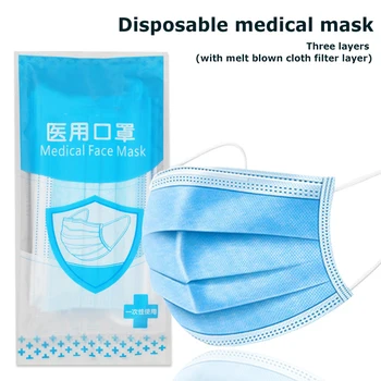 5-200Pcs Medic Mask Disposable Nonwove 3 Layer Ply Filter Mask Mouth Face Mask Filter Safe Breathable Protective Surgical Masks
5-200Pcs Medic Mask Disposable Nonwove 3 Layer Ply Filter Mask Mouth Face Mask Filter Safe Breathable Protective Surgical Masks