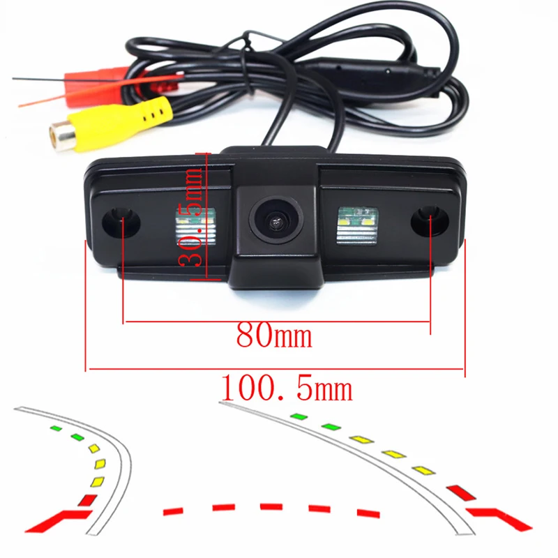 

Dynamic Trajectory Tracks Car Rear View Reversing Parking Camera for Subaru Forester Outback Tribeca