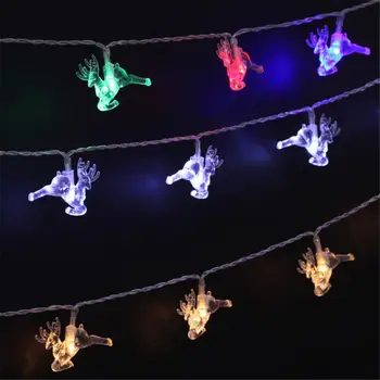 1.2-5M sika deer LED String Light Battery Powered Christmas tree custom Light for Garland Decoration for New Year on the Window
1.2-5M sika deer LED String Light Battery Powered Christmas tree custom Light for Garland Decoration for New Year on the Window
