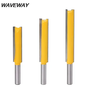 8mm Shank Straight Router Bit Extra long 3" Blade Woodworking Cutter Tenon Milling Cutter Cutting End Mill for Wood Tools
8mm Shank Straight Router Bit Extra long 3" Blade Woodworking Cutter Tenon Milling Cutter Cutting End Mill for Wood Tools