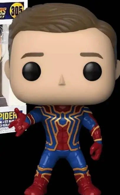Funko Pop Avengers Spiderman 305 Spider Man Homecoming 10cm Spider-Man with Man Face Figure Collection Vinyl Doll Model Toys
Funko Pop Avengers Spiderman 305 Spider Man Homecoming 10cm Spider-Man with Man Face Figure Collection Vinyl Doll Model Toys