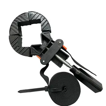 90 Degree Right Angle Clamp Corner Clamp Photo Frame Splicing Fixing Clip Adjustable Woodworking Band Clamps for woodworking
90 Degree Right Angle Clamp Corner Clamp Photo Frame Splicing Fixing Clip Adjustable Woodworking Band Clamps for woodworking