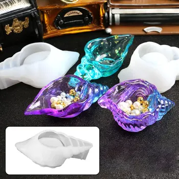 DIY Conch Shell Resin Mold Epoxy Mirror Three-dimensional Conch Makeup Egg Storage Shell Marine Silicone Mold hot sale
DIY Conch Shell Resin Mold Epoxy Mirror Three-dimensional Conch Makeup Egg Storage Shell Marine Silicone Mold hot sale