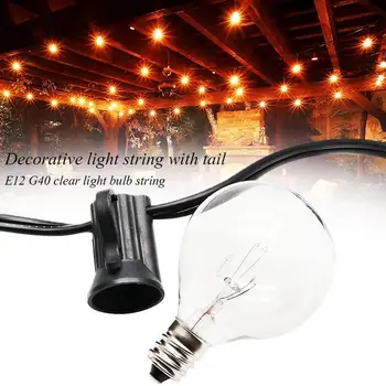 25 Bulb Hanging Lights,Outdoor Clear Bulb String Lights Fairy Lights for Garden Gazebo Christmas Balcony Wedding Party Decor
25 Bulb Hanging Lights,Outdoor Clear Bulb String Lights Fairy Lights for Garden Gazebo Christmas Balcony Wedding Party Decor