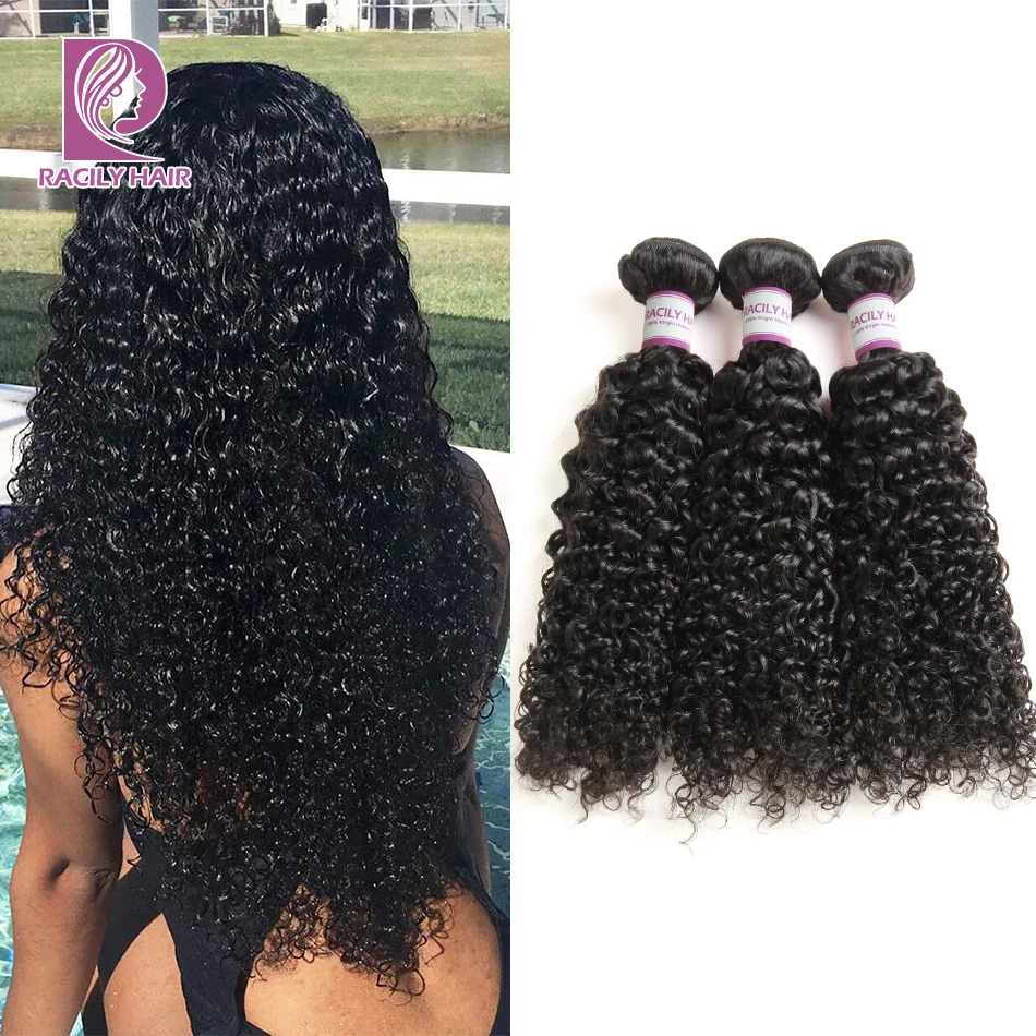 Racily Hair Peruvian Kinky Curly Bundles Natural Black Color Remy Extensions 1B Human Hair Weave Bundles 1/3/4pcs/Lot 10-28 Inch
Racily Hair Peruvian Kinky Curly Bundles Natural Black Color Remy Extensions 1B Human Hair Weave Bundles 1/3/4pcs/Lot 10-28 Inch