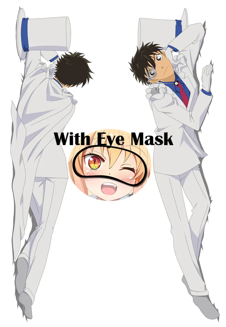 Detective Conan Boyfriend Pillow Case Anime Dakimakura Waifu Body 3D Double-side Decorative Pillow Cover Cushion with Eye Mask
Detective Conan Boyfriend Pillow Case Anime Dakimakura Waifu Body 3D Double-side Decorative Pillow Cover Cushion with Eye Mask
