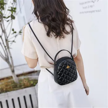 Multi-Function Small Bagpack Black Mini Backpack Women PU Leather Shoulder Bag for Teenage Girls Female Ladies School Backpacks
Multi-Function Small Bagpack Black Mini Backpack Women PU Leather Shoulder Bag for Teenage Girls Female Ladies School Backpacks