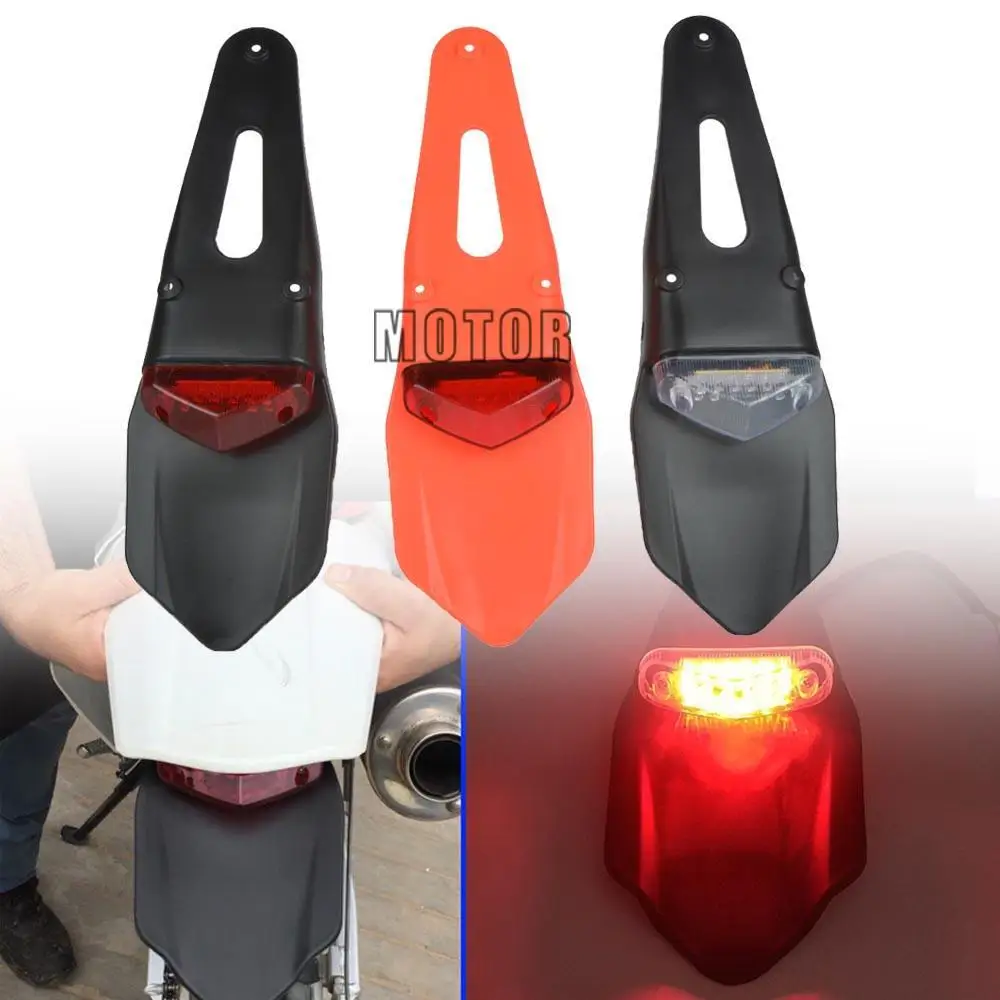 Tail Light Mudguards LED Lamp For Honda CR CRF CRM SL 125 150 230 250 450 480 500 50 80 85 1000 X R L F M RX AR RWE RALLY | Автомобили и