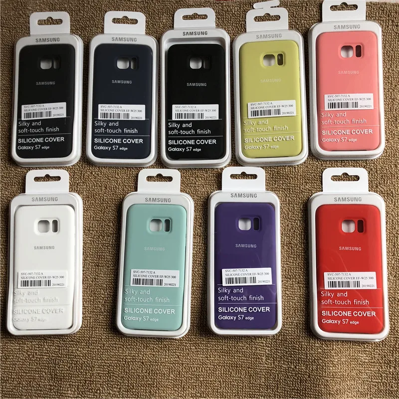 Original Samsung Galaxy S7edge Liquid Silicone Case Silky Soft-Touch Finish Back Protective Cover For Samsung s7edge packing
Original Samsung Galaxy S7edge Liquid Silicone Case Silky Soft-Touch Finish Back Protective Cover For Samsung s7edge packing