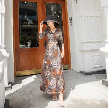 Dress Vestidos Robe Wrap Beach Printing Polyester Fibers (polyest Office Lady Spring Pleated Brown Without Collar Strapless
Dress Vestidos Robe Wrap Beach Printing Polyester Fibers (polyest Office Lady Spring Pleated Brown Without Collar Strapless