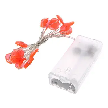 2M String Lights Holiday Fairy Lights Romantic Lantern Battery Operated Red pumpkin Pattern Decor for LED
2M String Lights Holiday Fairy Lights Romantic Lantern Battery Operated Red pumpkin Pattern Decor for LED