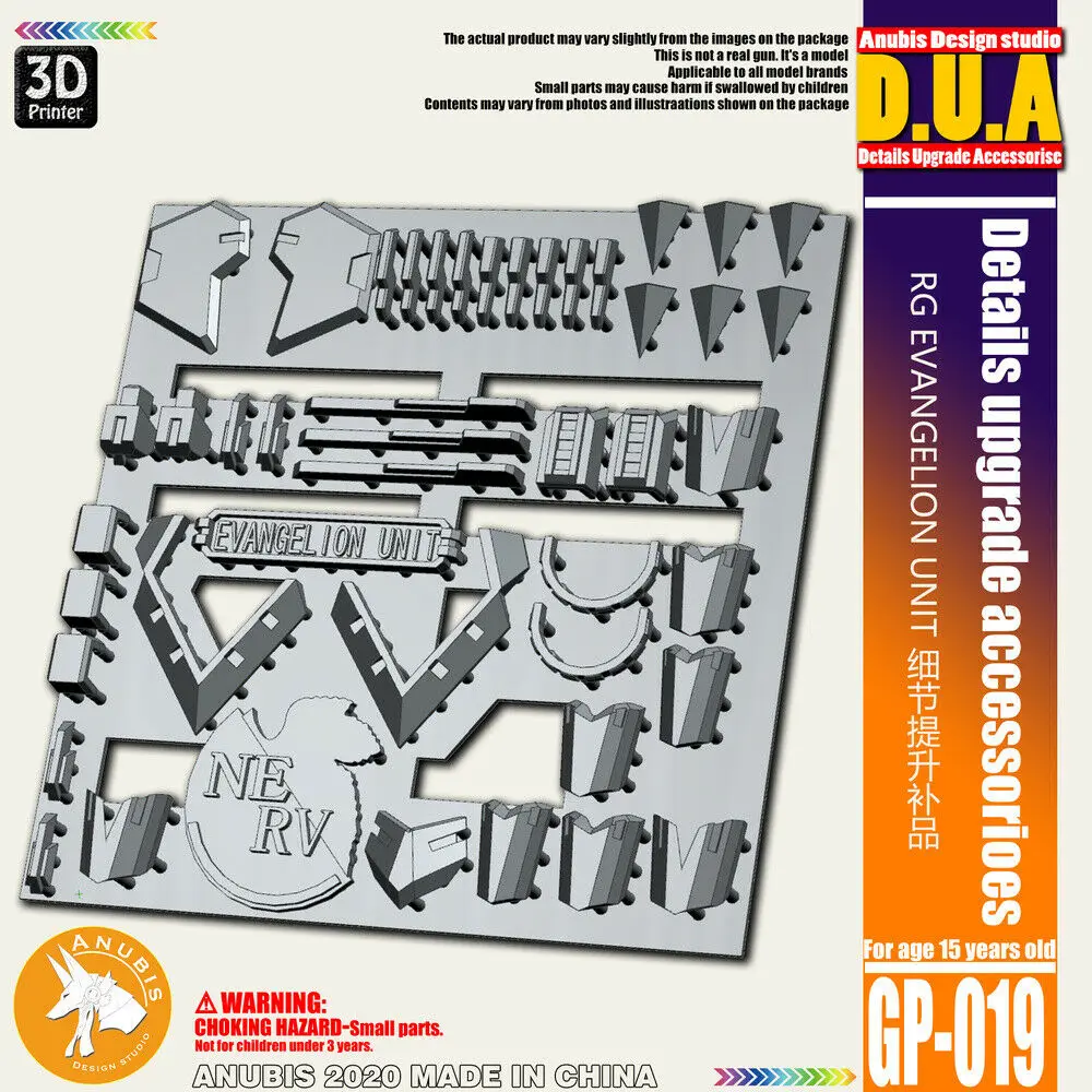for MG 1/100 HG RG 1/144 Gundam Thrusters Plastic Details up Parts Anubis DUA005 