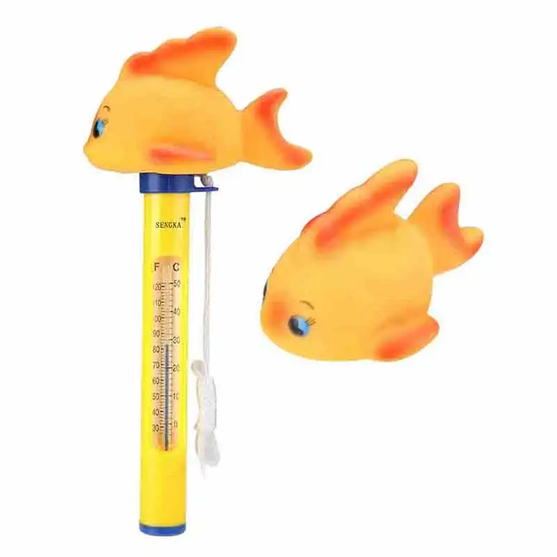 Animal swimming pool thermometer marine animal swimming pool thermometer water temperature measuring instrument floating probe
Animal swimming pool thermometer marine animal swimming pool thermometer water temperature measuring instrument floating probe