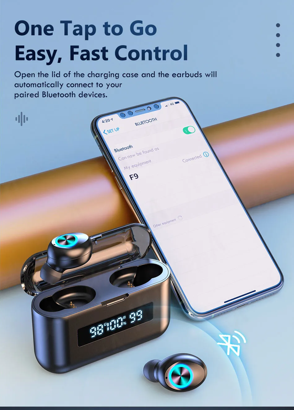 Wireless Headphones TWS Bluetooth Earphones 2200mAh Charging Box Sports Waterproof Headsets HiFi Stereo Earbuds with Microphones Wireless Headphones TWS Bluetooth Earphones 2200mAh Charging Box Sports Waterproof Headsets HiFi Stereo Earbuds with Microphones