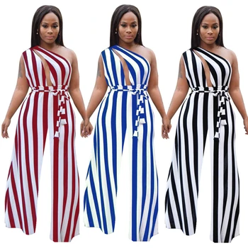 Summer Women Club Wear V Neck Sleeveless Wide Leg Pants Playsuit Lady Party Backless sashes Jumpsuit
Summer Women Club Wear V Neck Sleeveless Wide Leg Pants Playsuit Lady Party Backless sashes Jumpsuit