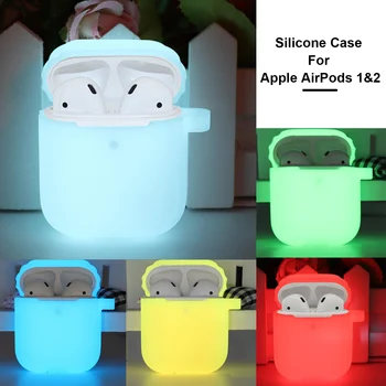 Vococal Fluorescent Glow in The Dark Soft Silicone Earphones Protective Cover Case w/Carabiner for Apple AirPods 1 2 Air Pods
Vococal Fluorescent Glow in The Dark Soft Silicone Earphones Protective Cover Case w/Carabiner for Apple AirPods 1 2 Air Pods