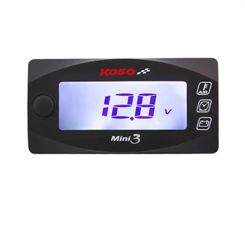 Universal Motorcycle 3 in 1 Multi-Function Digital Air Temperature Thermometer Voltmeter Time Water Meter Gauge For Kymco KOSO
Universal Motorcycle 3 in 1 Multi-Function Digital Air Temperature Thermometer Voltmeter Time Water Meter Gauge For Kymco KOSO