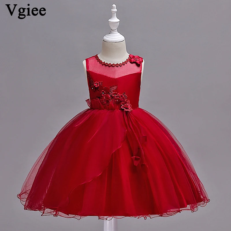 

Vgiee 2019 Children Dress Baby Clothes 2019 Cute Sleeveless Dress For Girls 10 To 12 Years Kids Princess Dresses For Girls CC053