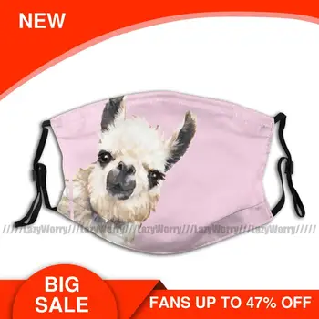 Llama Mouth Face Mask Sneaky Llama Facial Mask with Filters Funny for Adult Polyester Mask
Llama Mouth Face Mask Sneaky Llama Facial Mask with Filters Funny for Adult Polyester Mask