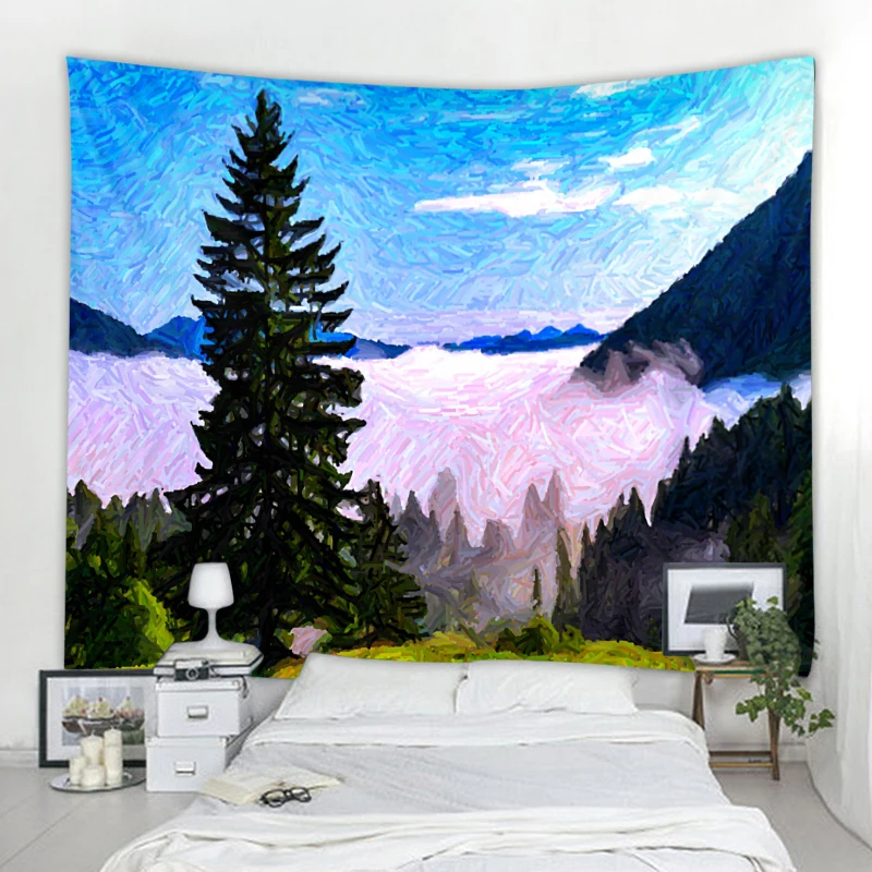 Natural Tree Tapestry Ink Painting Tree Background Printing Tapestry Living Room Office Decoration Big Blanket
Natural Tree Tapestry Ink Painting Tree Background Printing Tapestry Living Room Office Decoration Big Blanket
