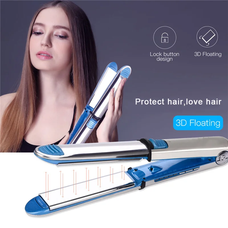 Original 465F Pro Stainless Steel Straightening Irons 1/4 Nano Titanium Digital Flat Iron Hair Straightener Straight Hair Styler
Original 465F Pro Stainless Steel Straightening Irons 1/4 Nano Titanium Digital Flat Iron Hair Straightener Straight Hair Styler