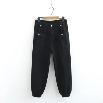 Plus fertilizer XL women's spring new Korean version of 200 fat MM was thin tooling beam feet jeans tide 7484
Plus fertilizer XL women's spring new Korean version of 200 fat MM was thin tooling beam feet jeans tide 7484