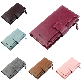 2020 Women Lady Long Travel Wallet PU Leather High-Capacity Zip Purse Card Phone Holder Case Clutch Handbag Solid Casual Holders
2020 Women Lady Long Travel Wallet PU Leather High-Capacity Zip Purse Card Phone Holder Case Clutch Handbag Solid Casual Holders