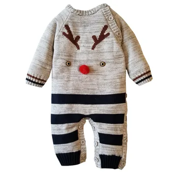 Christmas Baby Girl Boy Romper 2020 Winter Autumn Keep Warm Christmas Deer Sweater knitted Baby Romper Jumpsuits#LR3
Christmas Baby Girl Boy Romper 2020 Winter Autumn Keep Warm Christmas Deer Sweater knitted Baby Romper Jumpsuits#LR3