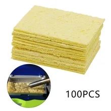 100pcs Cleaning Sponge Cleaner Soldering Iron Cleaning Pads Sponge Tip For Enduring Solder Welding Station Repair Tools
100pcs Cleaning Sponge Cleaner Soldering Iron Cleaning Pads Sponge Tip For Enduring Solder Welding Station Repair Tools