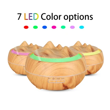 400ml USB Electric Aroma Air Diffuser Ultrasonic Air Humidifier Mist Maker With 7 Colors Lights For Home Remote Control
400ml USB Electric Aroma Air Diffuser Ultrasonic Air Humidifier Mist Maker With 7 Colors Lights For Home Remote Control