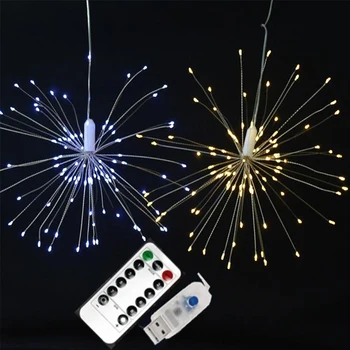 Garland Lights Outdoor Firework Christmas Lights Power 100-180 LED String Copper Wire Fairy Lights Xmas Party Decor Lamp Twinkle
Garland Lights Outdoor Firework Christmas Lights Power 100-180 LED String Copper Wire Fairy Lights Xmas Party Decor Lamp Twinkle