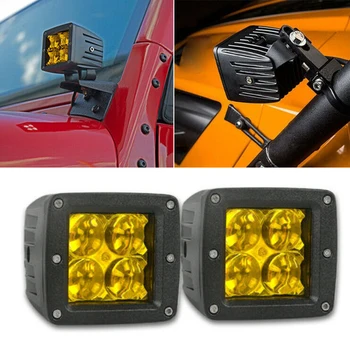 2pcs 3inch LED Spot Work Light Bar Fog Driving Offroad For SUV ATV UTV 4X4 4WD Newly Designed 5D Transparent Lens Amber
2pcs 3inch LED Spot Work Light Bar Fog Driving Offroad For SUV ATV UTV 4X4 4WD Newly Designed 5D Transparent Lens Amber