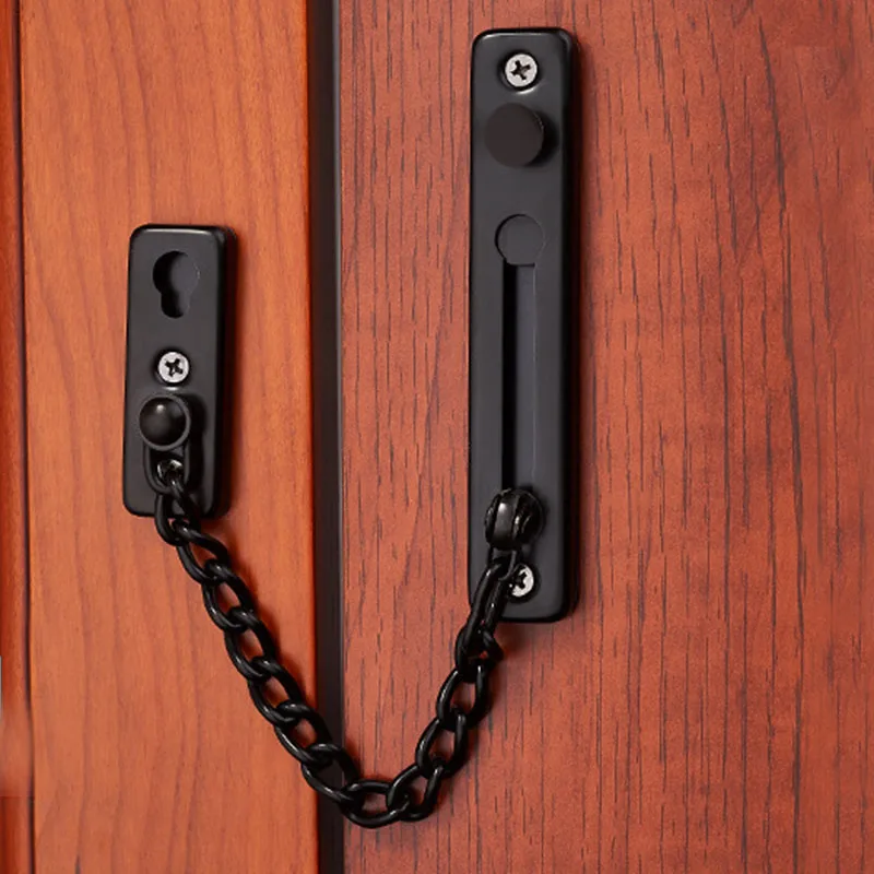 304 Stainless Steel Anti-Theft Door Chain Lock Home Security Guard Bolts Latch for Inside Door QJS Shop
304 Stainless Steel Anti-Theft Door Chain Lock Home Security Guard Bolts Latch for Inside Door QJS Shop
