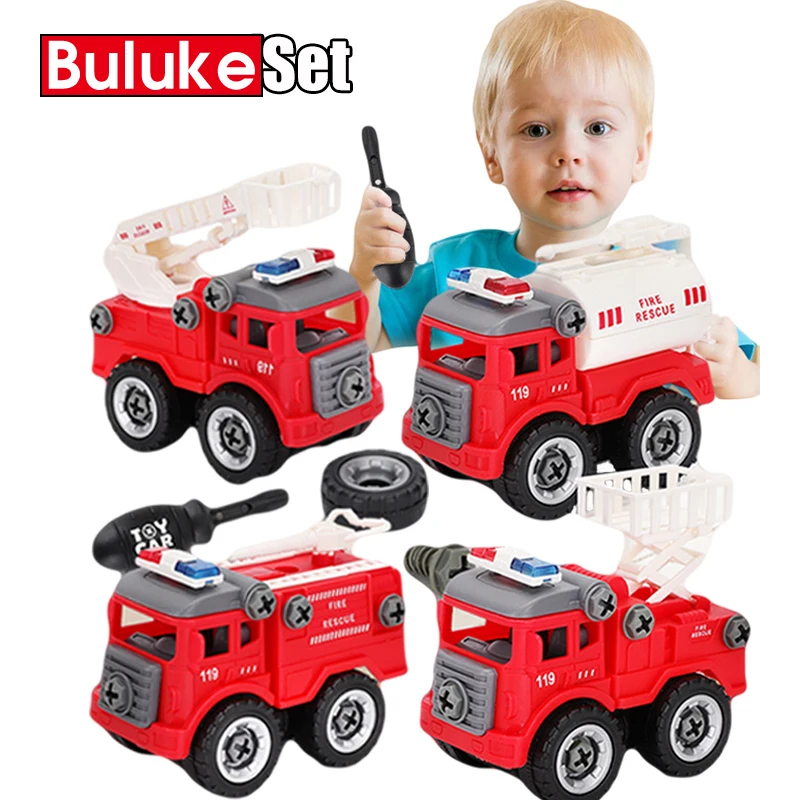 Nut Disassembly Loading Unloading Engineering Truck Excavator Bulldozer Kids Screw Boys Creative Tool Education Toys Car Model | Игрушки и