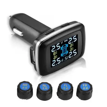 New Car TPMS Tire Pressure Monitoring System Cigarette Lighter Digital LCD Display Auto Security Alarm Systems Tyre Pressure
New Car TPMS Tire Pressure Monitoring System Cigarette Lighter Digital LCD Display Auto Security Alarm Systems Tyre Pressure