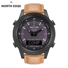 NORTH EDGE Men's Solar Watch Outdoor Sports Watch Full Metal Waterproof 50M Compass Countdown Stopwatch Smart Watch
NORTH EDGE Men's Solar Watch Outdoor Sports Watch Full Metal Waterproof 50M Compass Countdown Stopwatch Smart Watch