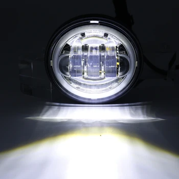 2PCS Chrome/Black 4.5 Inch DRL LED Passing Light Spot Driving Lamp LED Angle Eyes Fog Lights for Motorcycles 4.5"
2PCS Chrome/Black 4.5 Inch DRL LED Passing Light Spot Driving Lamp LED Angle Eyes Fog Lights for Motorcycles 4.5"