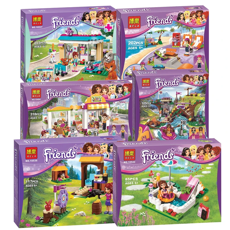 Compatible with Legoinglys Friends Series Set 203pcs Vet Clinic Emma Stephanie Mia Olivia Andrea Building Block Toys Girls
Compatible with Legoinglys Friends Series Set 203pcs Vet Clinic Emma Stephanie Mia Olivia Andrea Building Block Toys Girls
