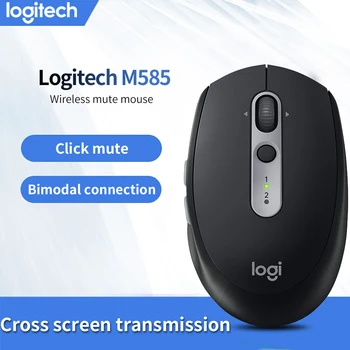 Logitech M585 Bluetooth Wireless Mouse Multi-Tasking Flow Curved Design Bluetooth Mouse Windows Mac Computer Novelty Mouse
Logitech M585 Bluetooth Wireless Mouse Multi-Tasking Flow Curved Design Bluetooth Mouse Windows Mac Computer Novelty Mouse